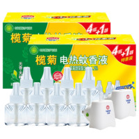 lanju 榄菊 电热蚊香液 33ml*8瓶+2器 无香