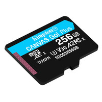 Kingston 金士顿 SDCG3 Micro-SD存储卡 256GB（UHS-I、V30、U3、A2）