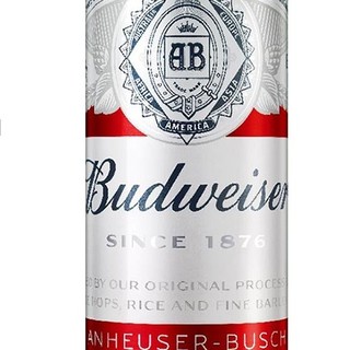 Budweiser 百威 经典醇正啤酒 450ml*18听