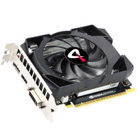 AX 电竞叛客 GeForce GTX 1050Ti 4GD5 显卡 4GB 黑色