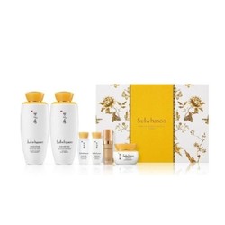 2倍积分！Sulwhasoo 雪花秀 滋盈肌本润养护肤套装 润养水125ml+润养乳125ml+赠品（润养水15ml+润养乳15ml+紧致面乳霜15ml+人参精华露5ml）