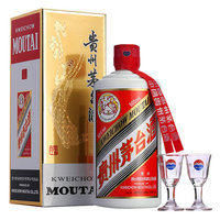 移动端、京东百亿补贴：MOUTAI 茅台 飞天茅台 2022年 53%vol 酱香型白酒 500ml 单瓶装