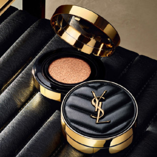 YVES SAINT LAURENT 圣罗兰 明彩轻垫粉底液 皮革版 #B20透亮色 14g