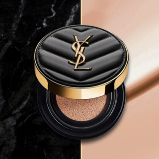 YVES SAINT LAURENT 圣罗兰 明彩轻垫粉底液 皮革版 #B20透亮色 14g