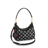 LOUIS VUITTON BAGATELLE系列 女士牛皮革单肩腋下包 M46091