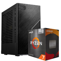 华擎 （ASRock ）DeskMini X300+AMD 锐龙5 5600G处理器  迷你套装 DeskMini X300 5700G