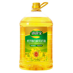 道道全 低芥酸压榨菜籽油 5L