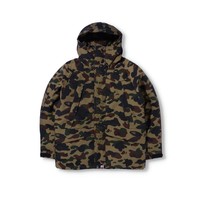 BAPE 1st Camo 连帽羽绒服 0ZXDNM141006HGRX