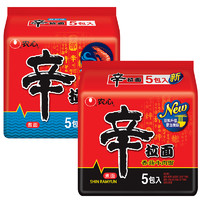 88VIP：NONGSHIM 农心 辛拉面+鲜虾味 120g*10袋