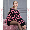 Juicy Couture 橘滋 女士字母印花毛衫 620622FW1030V099