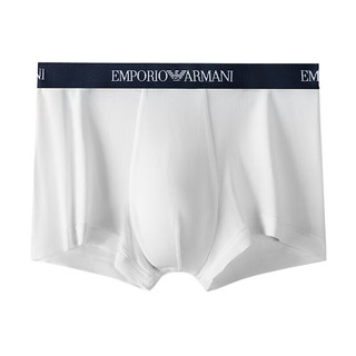 EMPORIO ARMANI 阿玛尼 男士平角内裤套装 111357-CC717 3条装 白色 M