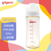 PLUS会员：Pigeon 贝亲 婴儿PPSU奶瓶 330ml  AA194 LL号