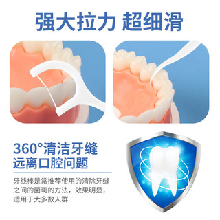 BMBO 小竹 经典牙线棒 50支*8盒