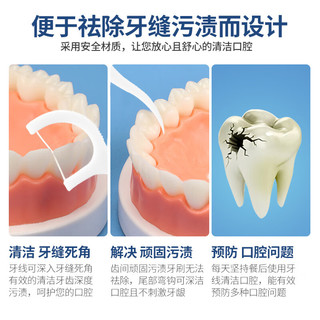 BMBO 小竹 经典牙线棒 50支*8盒