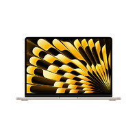 以旧换新补贴、PLUS会员：Apple 苹果 MacBook Air 2024款 13.6英寸轻薄本（M3 8+10核、16GB、1TB）