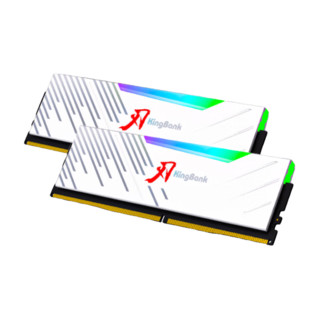 KINGBANK 金百达 白刃RGB灯条  DDR5 6800MHz内存条 16GB