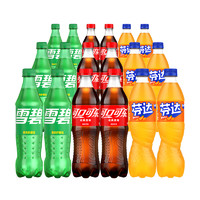 Coca-Cola 可口可乐 雪碧芬达混合装500ml*18瓶