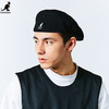 KANGOL 504贝雷帽休闲时尚潮流正反戴网眼鸭舌帽子 K0290 黑色 L