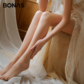 BONAS 宝娜斯 菠萝丝袜肉色袜3条装