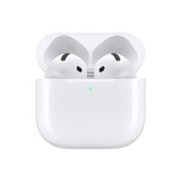 百亿补贴：Apple 苹果 AirPods 4 半入耳式真无线蓝牙耳机 白色 有线充电