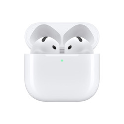 Apple 苹果 AirPods 4 半入耳式真无线蓝牙耳机 白色 有线充电