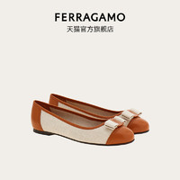 Salvatore Ferragamo 菲拉格慕 FERRAGAMO菲拉格慕女Vara蝴蝶结芭蕾舞平底鞋773231