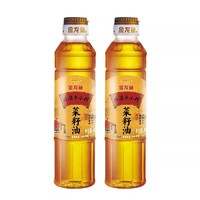 金龙鱼 外婆乡小榨菜籽油 400ml*2