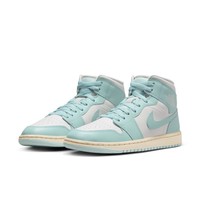 AIR JORDAN Jordan耐克乔丹AJ1板鞋女运动鞋缓震中帮休闲抓地BQ6472-132/133