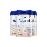 Aptamil 爱他美 德国白金版 婴幼儿配方奶粉 2段3罐800g （含税）