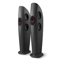 KEF Blade One Meta 发烧级HiFi扬声器 无源音箱 家用Hi-Fi音响 炭灰色／红色