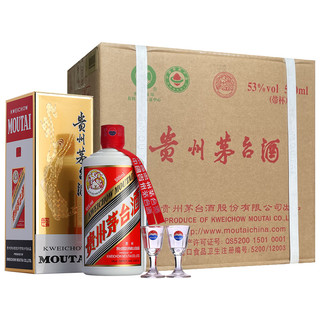 贵州飞天茅台酒酱香型53度500ml*6瓶原箱（年份随机）