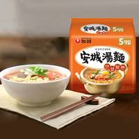 NONGSHIM 农心 安城汤面 海鲜面 125g*5袋