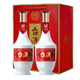 88VIP：台源 贵州台源53度酱香型白酒500ml*2瓶纯粮聚会宴请