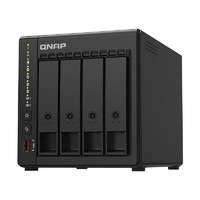 以旧换新补贴、PLUS会员：QNAP 威联通 TS-464C2 四盘位 NAS网络存储（N5095、8GB）+西数 企业盘 10T*2