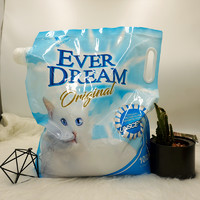 Enoug 逸诺 蓝梦猫砂韩国EVDREAM低尘活性炭结团膨润土遮臭猫咪专用宠物用品