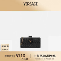 VERSACE 范思哲 女士绗缝皮革斜挎包 迷你包