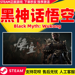 STEAM 蒸汽 《黑神话 悟空》国区激活码 标准版