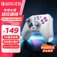 GameSir 盖世小鸡 启明星 NS版 三模游戏手柄 复古白