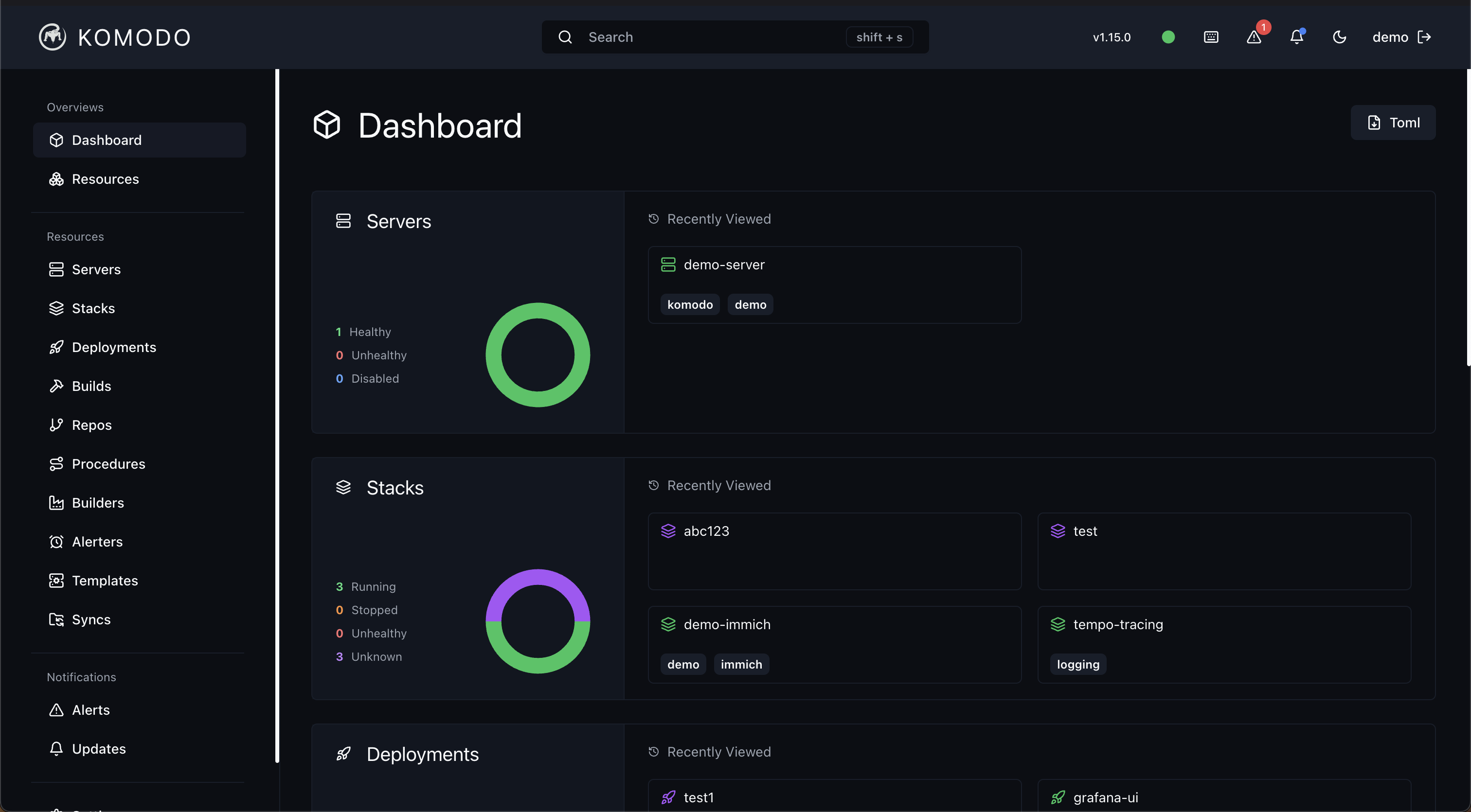 Dashboard