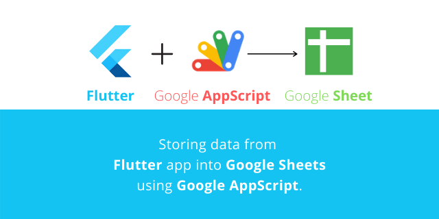 Flutter2GoogleSheets-Demo