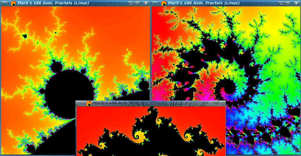 FractalAsm-Linux