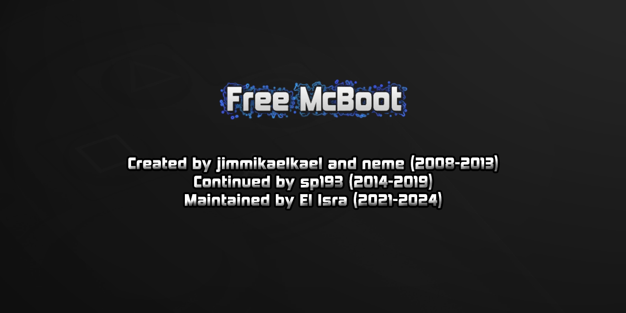 FreeMcBoot-Installer