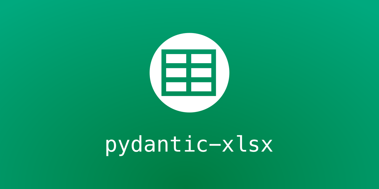 pydantic-xlsx