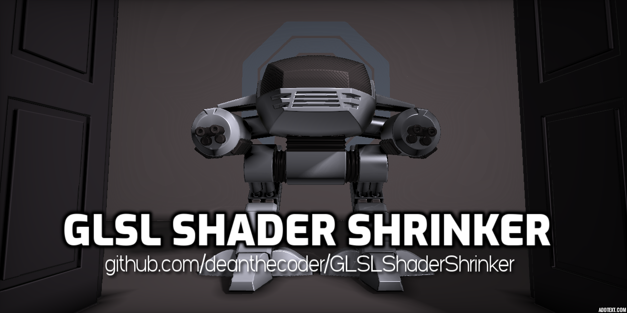 GLSLShaderShrinker