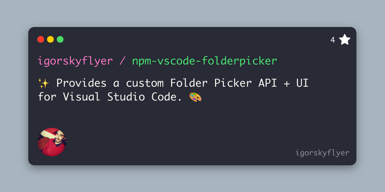 npm-vscode-folderpicker