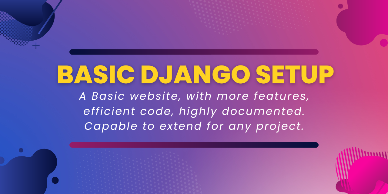 Base-Django-Project-Setup