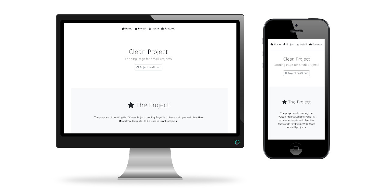 clean-project-landing-page