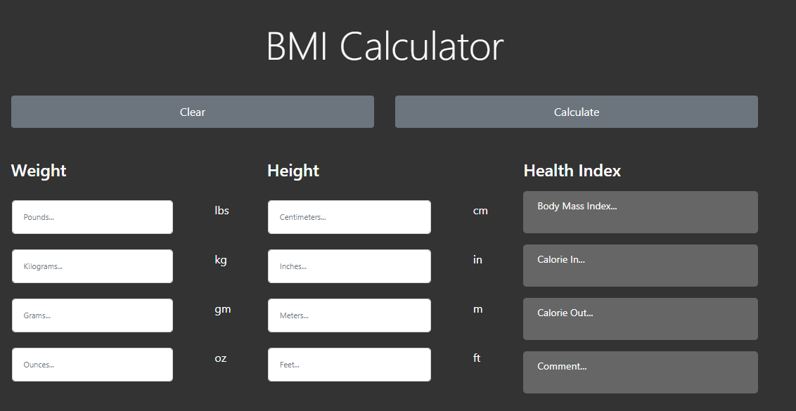 BMI-Calculator