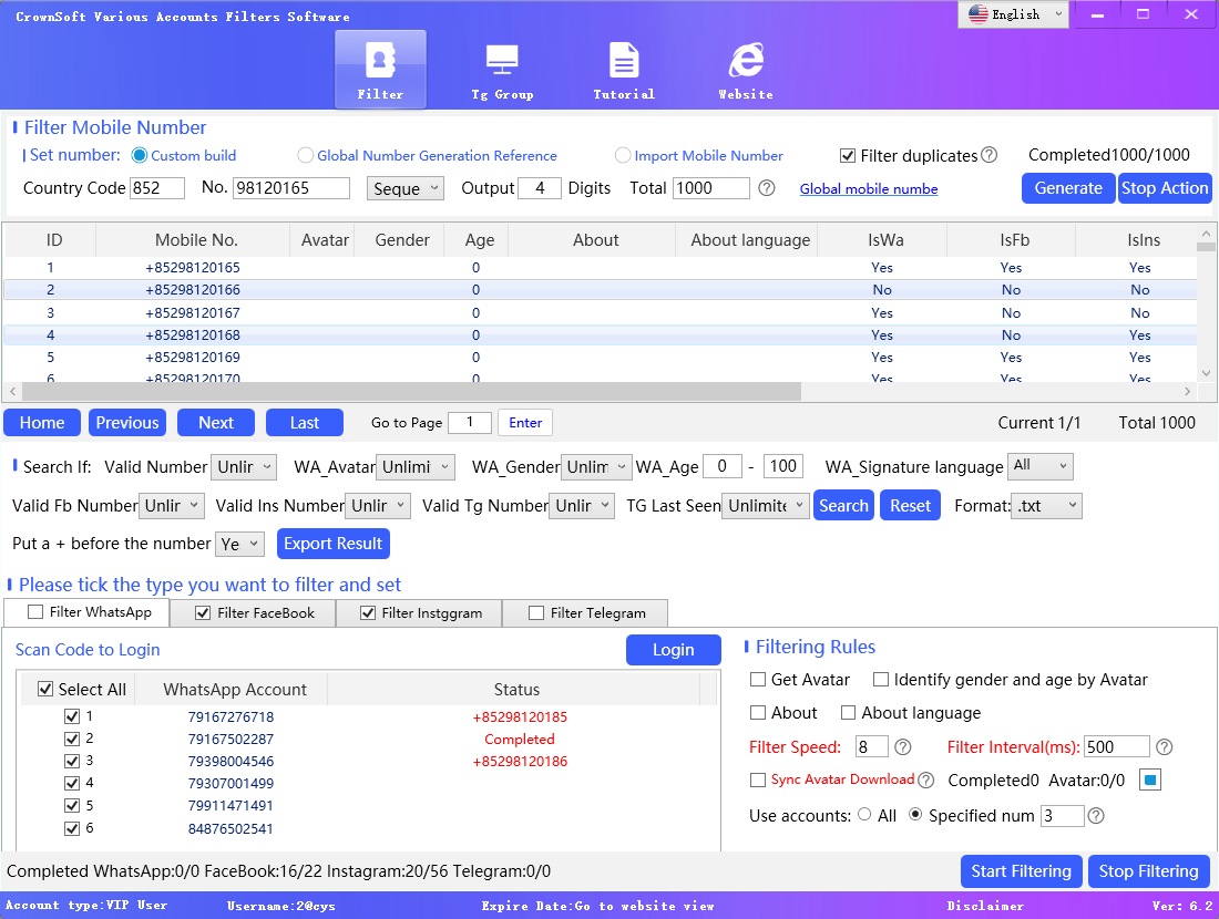 CrownSoft-Various-Accounts-Filters