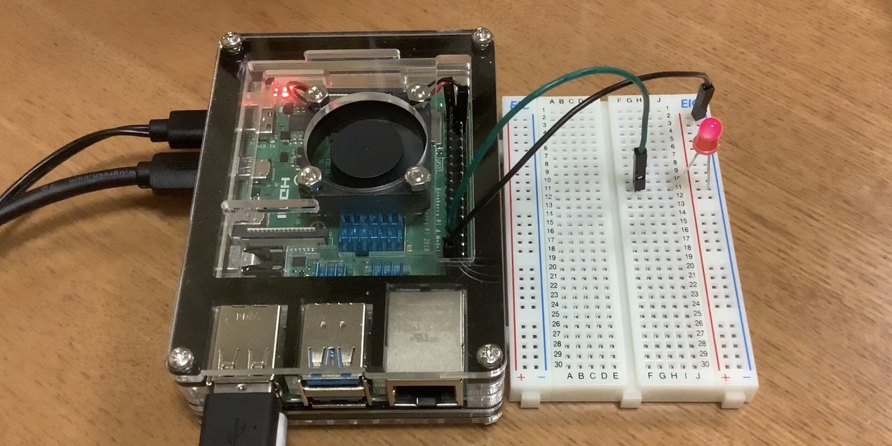 Raspi4-LEDBlink-pigpio